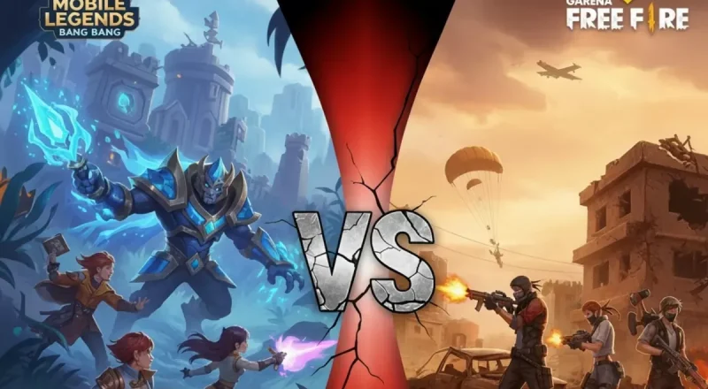 Game Online Terpopuler di Indonesia: Persaingan Sengit Mobile Legends dan Free Fire